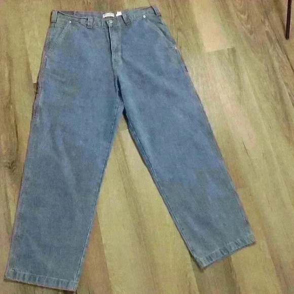 Covington Men's Carpenter Pants. 36x32, Relaxed fit, 100% Cotton. 2 small stains - Picture 1 of 6